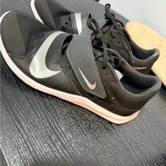 Nike Rival Jump High Jump Track & Field Athletic Spikes Men 8 Women 6.5 Black - Picture 4 of 6